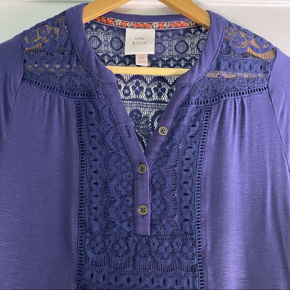 Knox Rose Navy Soft Top - Picture 2 of 3